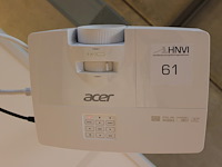 Beamer acer type h6517abd, voorzien hdmi aansluiting. incl. plafondbeugel. - afbeelding 2 van  3