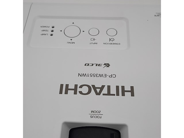 Beamer, hitachi, cp-ew 3551 wn - afbeelding 6 van  9