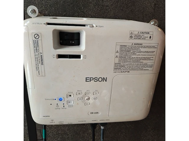 Beamer met scherm, epson, eb-u05 - afbeelding 2 van  4