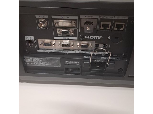 Beamer, panasonic, pt-mz16klb, 2020 - afbeelding 18 van  18