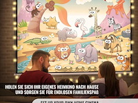 Beamerscherm uitschuifbaar 113 inch - afbeelding 2 van  9