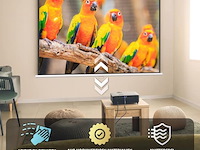 Beamerscherm uitschuifbaar 113 inch - afbeelding 3 van  9