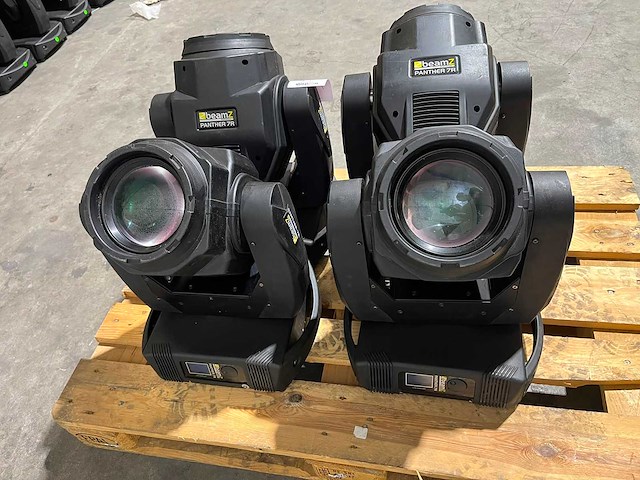 Beamz - panther 7r - moving head (4x) - afbeelding 3 van  3