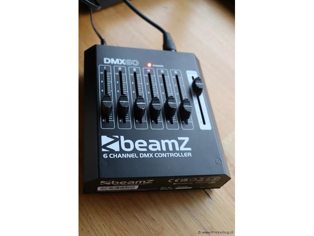 Beamz 6 channel dmx controller type dmx60 - afbeelding 2 van  4