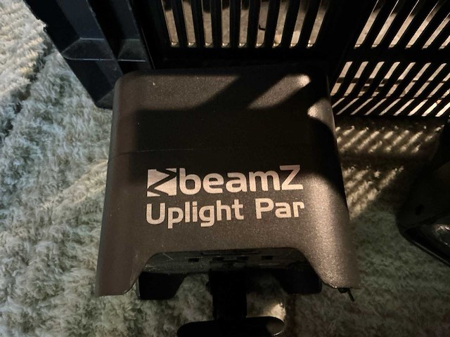 Beamz bbp94 accu uplight par (8x) - afbeelding 2 van  5