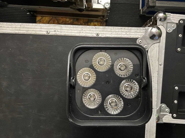 Beamz bbp96 oplaadbare led par (8x) - afbeelding 2 van  6