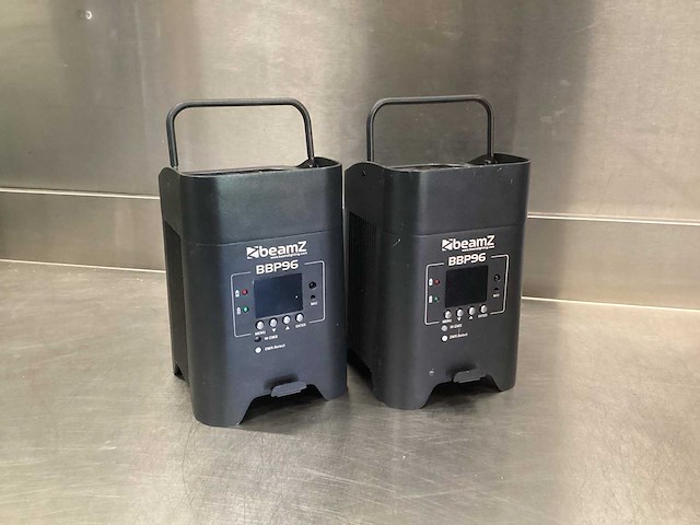 Beamz bbp96 uplight led par (2x) - afbeelding 1 van  13