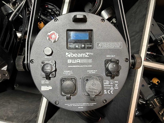 Beamz bwa536 led-par (8x) - afbeelding 3 van  5