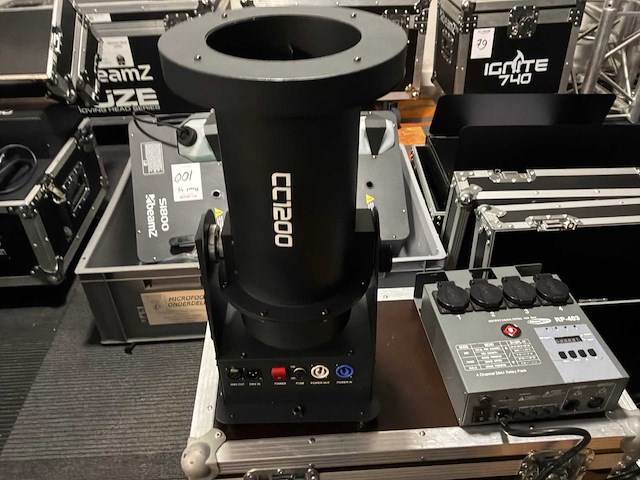 Beamz cc1200 confettishooter - afbeelding 3 van  7