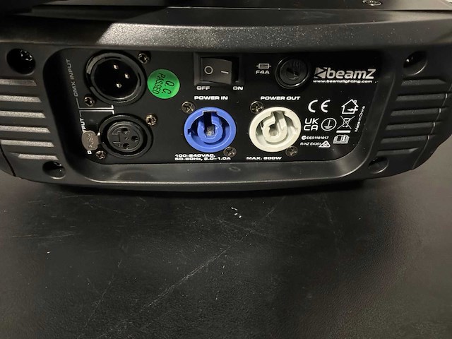 Beamz fuze 2812 moving head (4x) - afbeelding 3 van  5