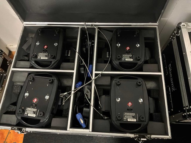 Beamz fuze 2812 moving head (4x) - afbeelding 4 van  5