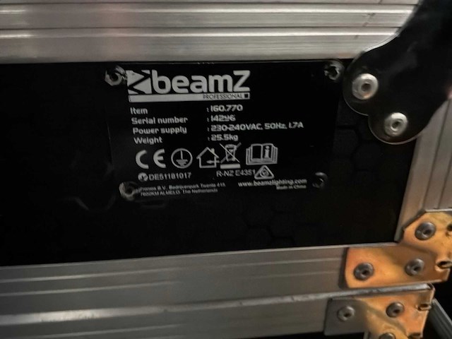 Beamz hz3000 rookmachine - afbeelding 7 van  7