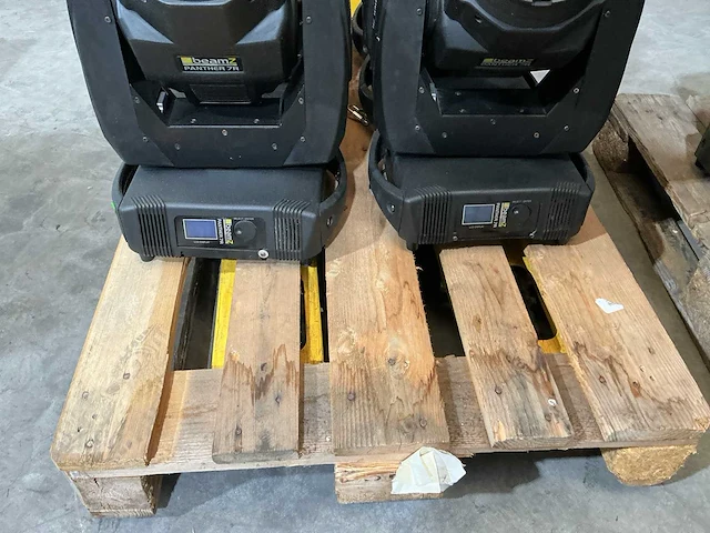 Beamz panther 7r moving head (4x) - afbeelding 2 van  4