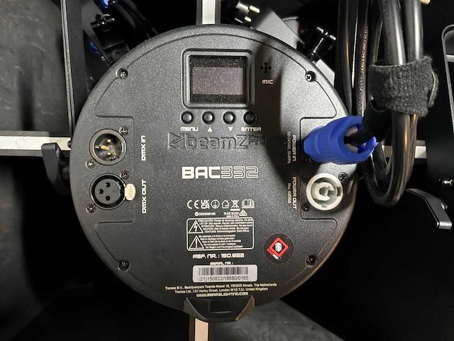 Beamz pro bac332 led-par (7x) - afbeelding 2 van  5