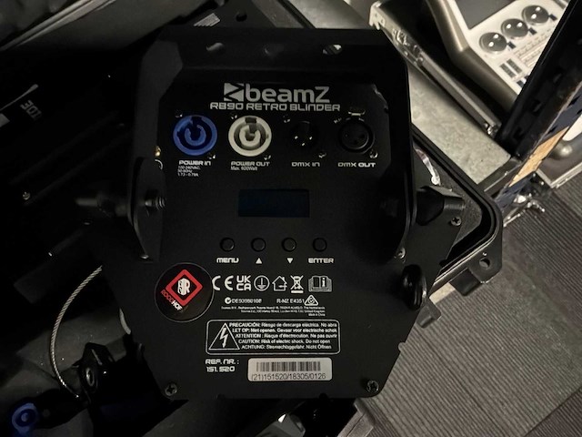 Beamz rb90 blinders (3x) - afbeelding 3 van  4