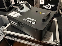 Beamz s1800 rookmachine (2x) - afbeelding 2 van  6