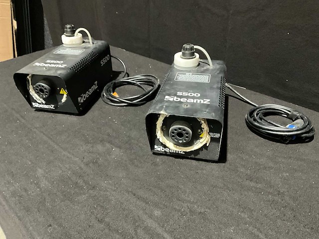 Beamz s500 rookmachine (2x) - afbeelding 1 van  3