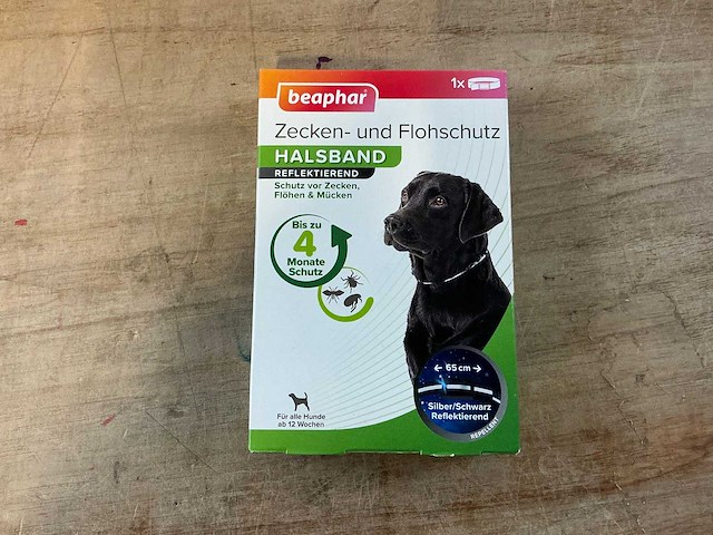 Beaphar reflecterende vlooienband (40x) - afbeelding 1 van  5