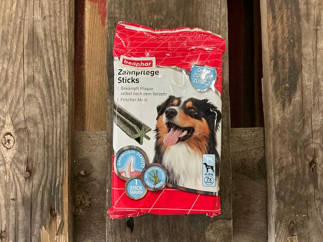 Beaphar tandverzorging sticks hondensnacks - (7stk) (15x) - afbeelding 2 van  5