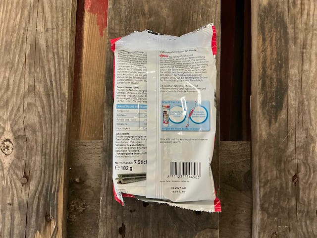 Beaphar tandverzorging sticks hondensnacks - (7stk) (15x) - afbeelding 1 van  2