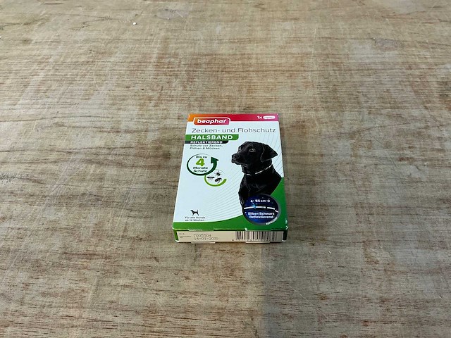 Beaphar vlooienband reflecterend 65cm (124x) - afbeelding 2 van  3