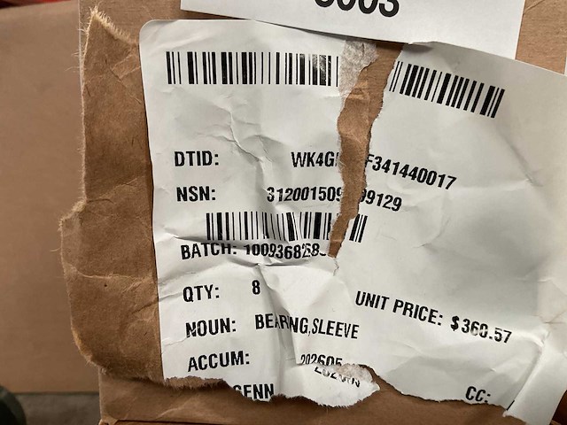Bearing sleeve (4x) - afbeelding 2 van  2