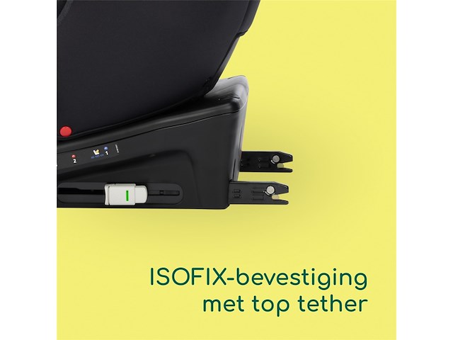 Bebeconfort evolvefix i size autostoeltje 360 graden sps tinted black - afbeelding 3 van  4