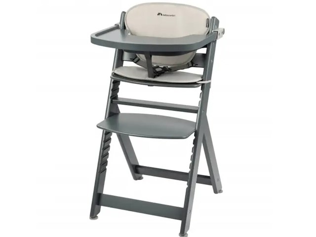 Bebeconfort timba met verkleinkussen kinderstoel gray mist - afbeelding 1 van  2