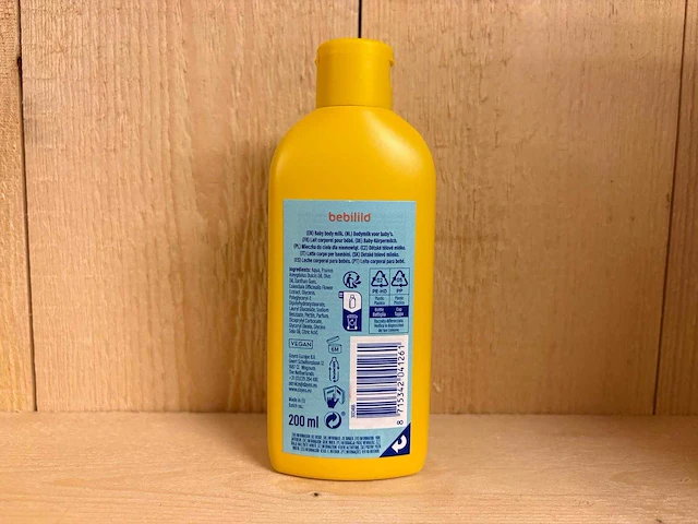 Bebilild body milk - 200ml (1200x) - afbeelding 2 van  2
