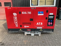 Becker bdg-70s noodstroomaggregaat - afbeelding 1 van  14