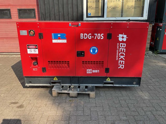 Becker bdg-70s noodstroomaggregaat - afbeelding 8 van  25