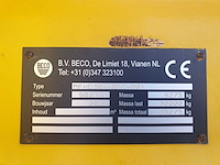 Beco - 2015 - multi functionel heavy duty - buizentrailer - afbeelding 4 van  4