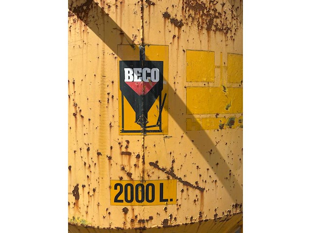 Beco - kub 2000sr - betonstortkubel 2000l - afbeelding 5 van  5