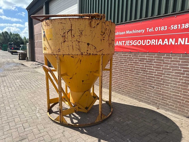 Beco - kub 2000sr - betonstortkubel 2000l - afbeelding 2 van  8