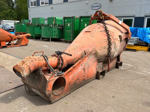 Beco kub2000 betonkubel - afbeelding 3 van  8