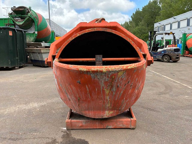 Beco kub2000 betonkubel - afbeelding 4 van  7