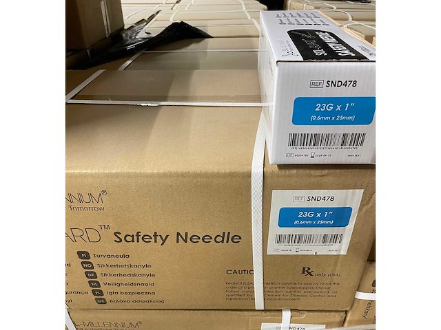 Becton dickinson - eclipse - veiligheidsnaald / 23g (68000x) - afbeelding 4 van  4