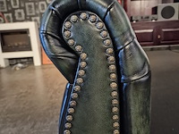 Bed chesterfield, lester, groen - afbeelding 3 van  6
