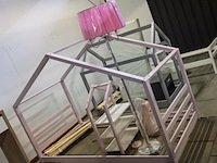 Bed incl. lattenbodem, kast, hanglamp & vloerlamp - afbeelding 1 van  6