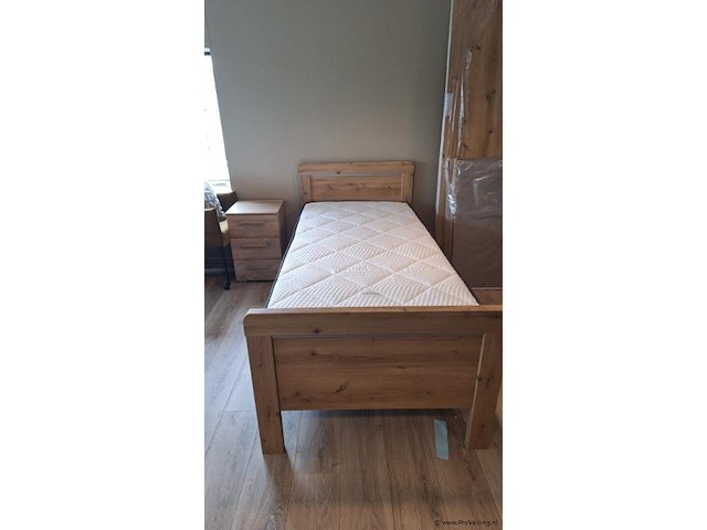 Bed incl. prestige hybride matras - 90x200cm - afbeelding 1 van  8