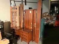 Bed + nachtkastjes - afbeelding 1 van  5