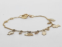 Bedelarmband, 18 karaats - afbeelding 1 van  7