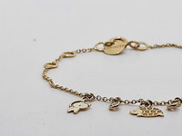 Bedelarmband, 18 karaats - afbeelding 2 van  7