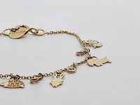 Bedelarmband, 18 karaats - afbeelding 3 van  7