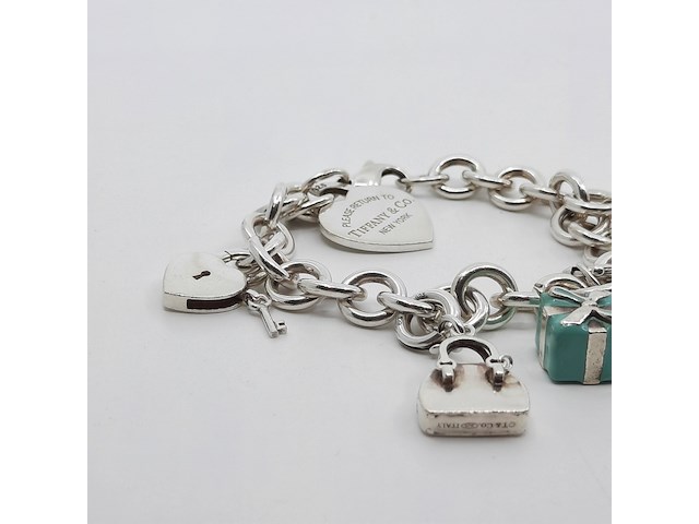 Bedelarmband, tiffany&co - afbeelding 2 van  10