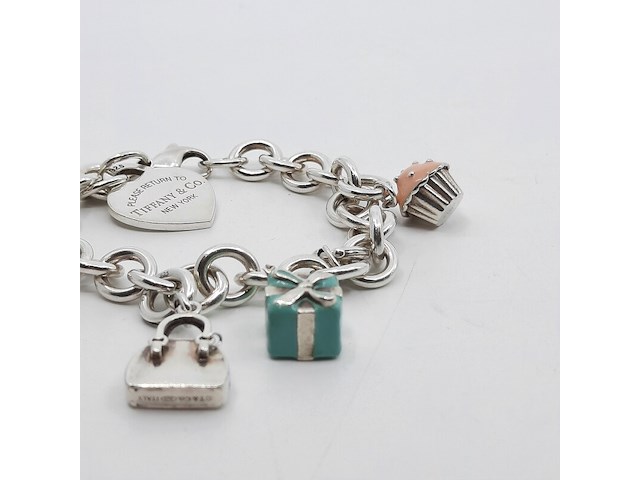 Bedelarmband, tiffany&co - afbeelding 3 van  10