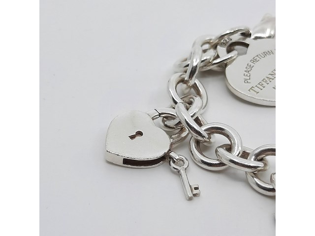 Bedelarmband, tiffany&co - afbeelding 8 van  10