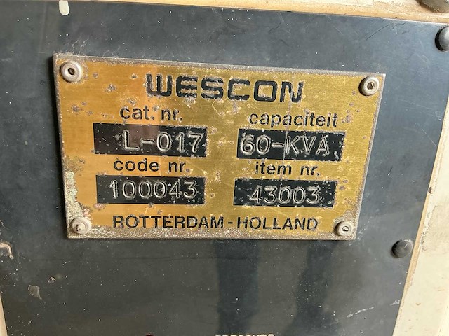 Bedieningspanelen stroomaggregaten 6 kw en 60 kva (8x) - afbeelding 10 van  11