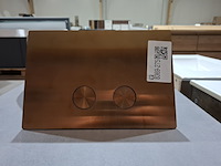 Bedieningsplaat geborsteld koper - afbeelding 1 van  4