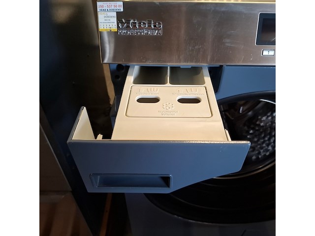 Bedrijf wasautomaat, miele professional 9.0kg, pw6080varioxl, blauw - afbeelding 8 van  9
